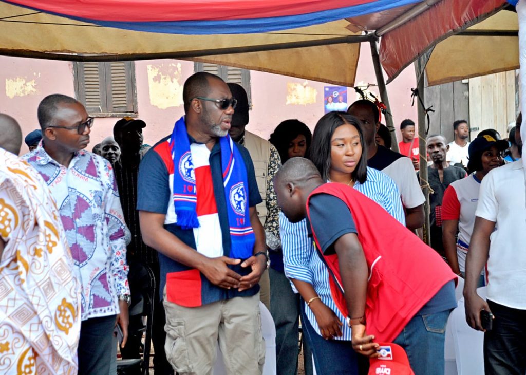 Dr. Matthew Opoku Prempeh Shakes Ejura with Meet and Greet, Thousands Declare NPP as Best Party to Lead Ghana