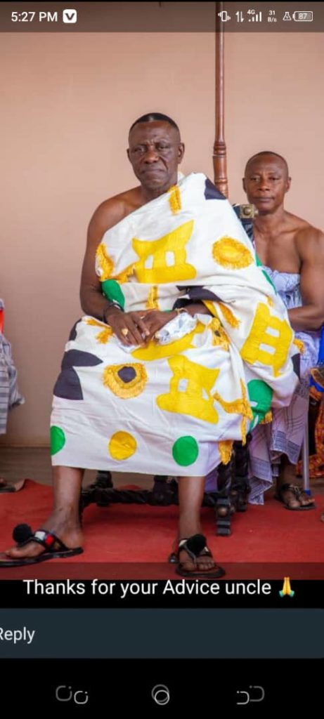 BREAKIN NEWS: Asantehene’s Brempong Declares intention to contest for Council Of State Nod: