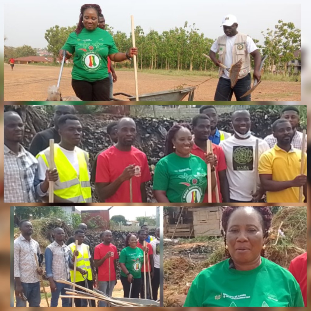 ATWIMA KWANWOMA ASSEMBLY STORMS AMPABAME WITH MASSIVE CLEAN-UP AHEAD OF GHANA’S 69TH INDEPENDENCE CELEBRATION