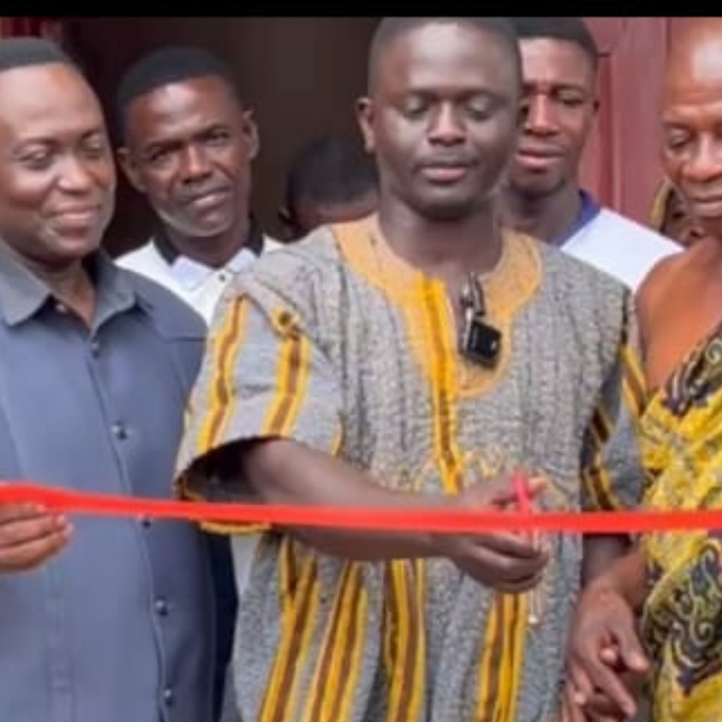 MP Elvis Osei Mensah Dapaah Delivers Relief to Mpasaaso No.1 with Commissioning of Modern Toilet Facility