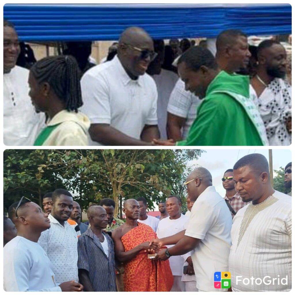 KUMAWU MP ANIM LEADS THANKSGIVING SERVICE,PLEDGES MORE DEVELOPMENT FOR CONSTITUENCY