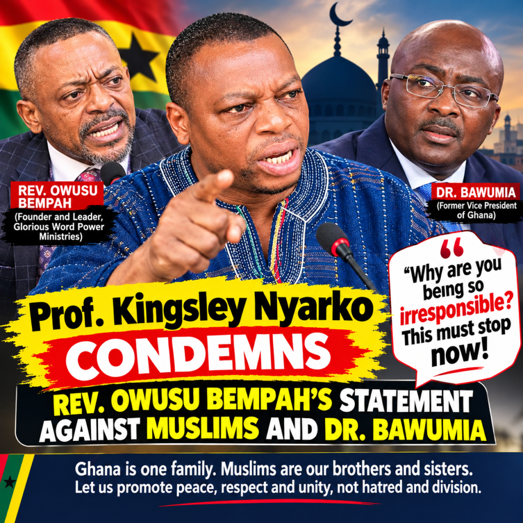 “You Are Not God”-Kwadaso MP Prof Kingsley Nyarko Fires Back at Rev.Owusu Bempah